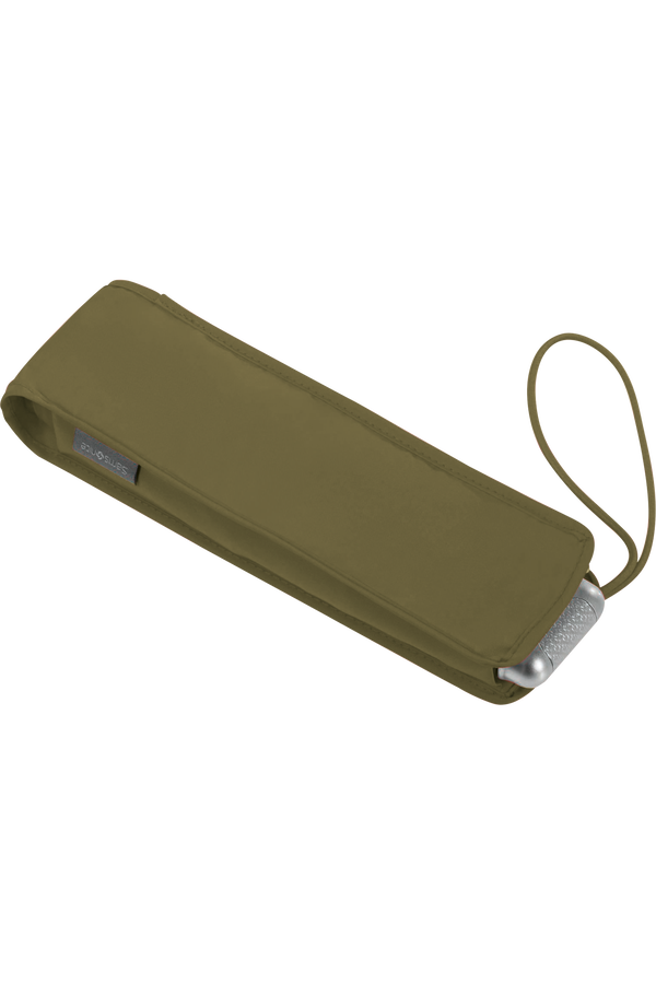 Samsonite Alu Drop S 3 Sect. Manual Flat  Dark Olive