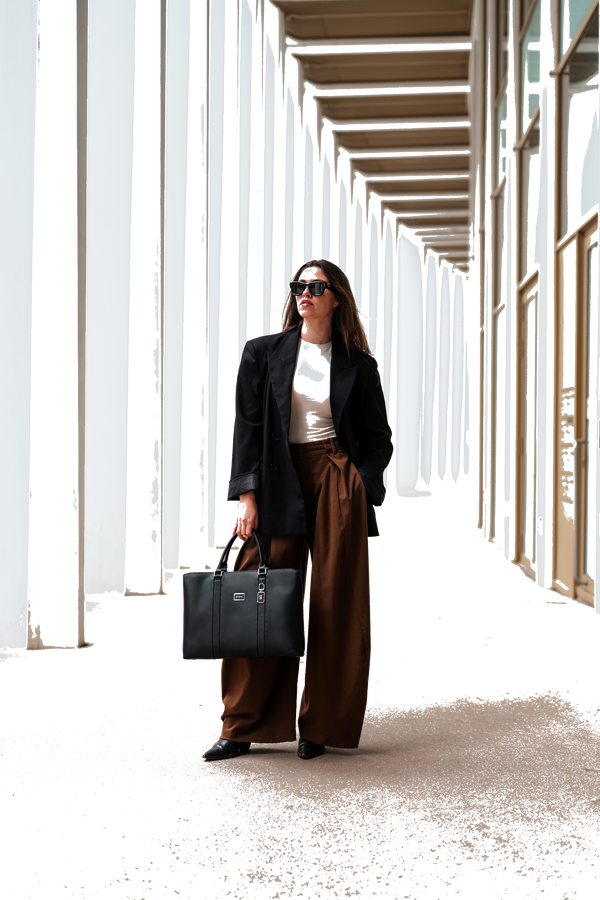 Image Biz Leather Briefcase 15.6"