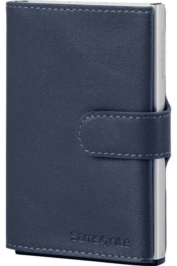 Samsonite Alu Fit 202 - Slide-up Wallet  Blue