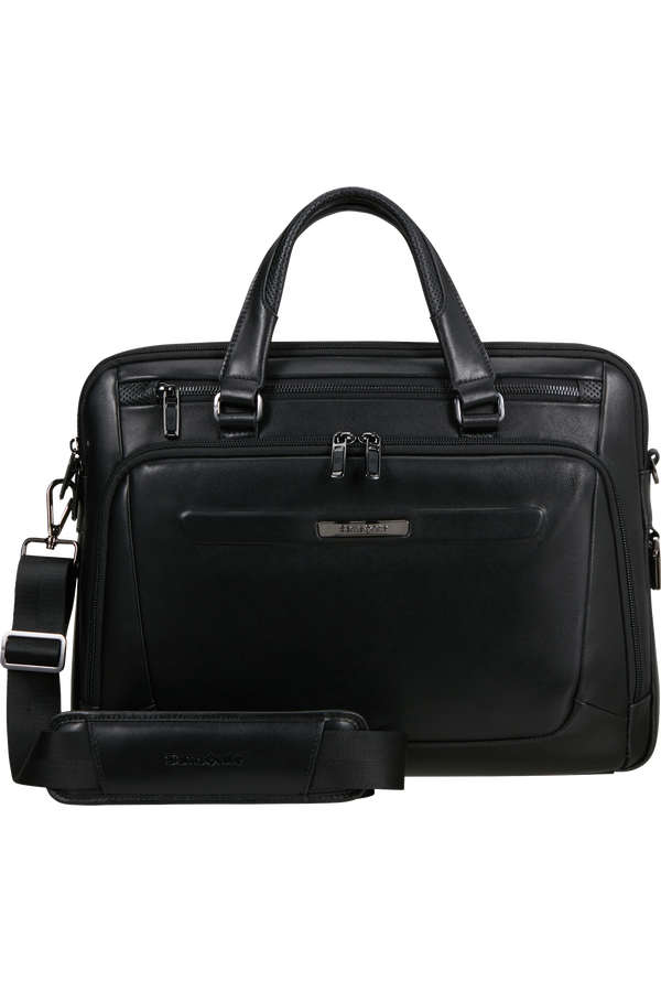 Pro-Dlx Leather Briefcase 15.6"