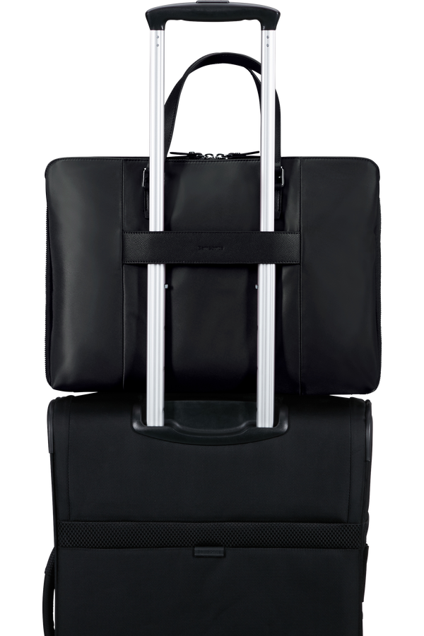 Samsonite Karissa Evo Slim Bailhandle 15.6'  Black