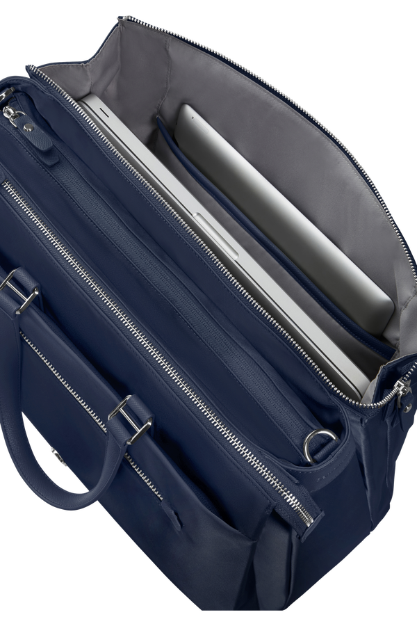 Samsonite Karissa Evo Org. Tote 14.1' 3 Comp  Blue Nights