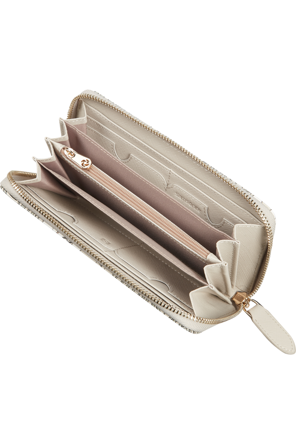 Samsonite My Samsonite Slg L Zip Around L  Stone Print