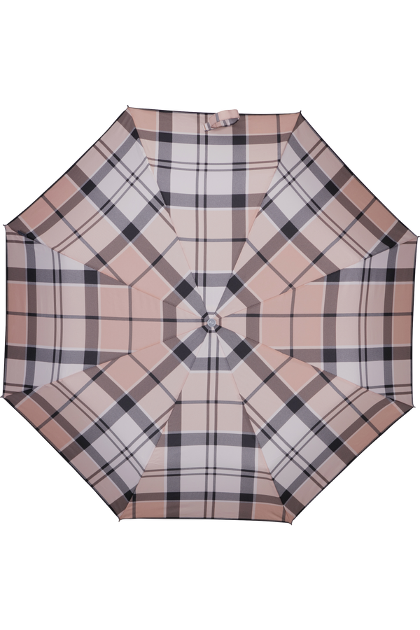 Samsonite Alu Drop S Safe 3 Sect. Auto O/C  Beige Check