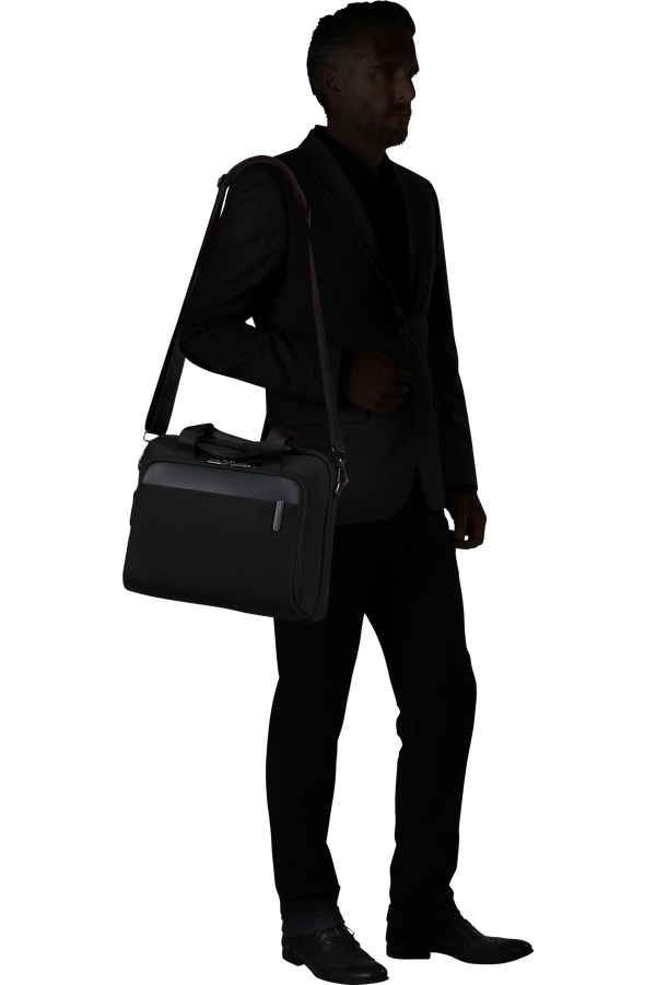 Samsonite Evosight Slim Bailhandle 15.6'  Black