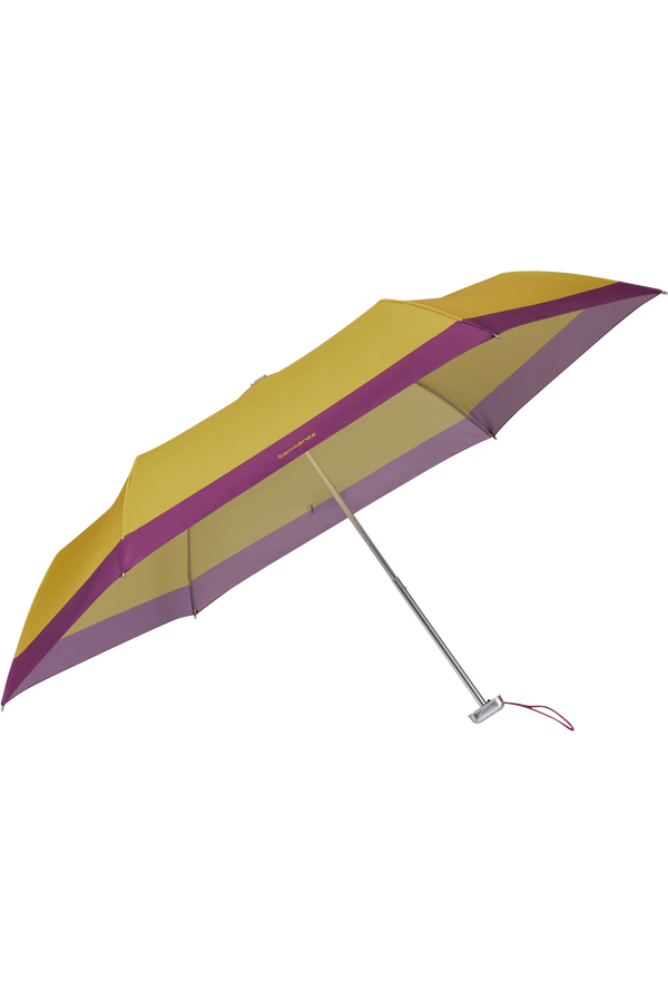 Samsonite Alu Drop S 3 Sect. Manual Flat  Yellow/Purple