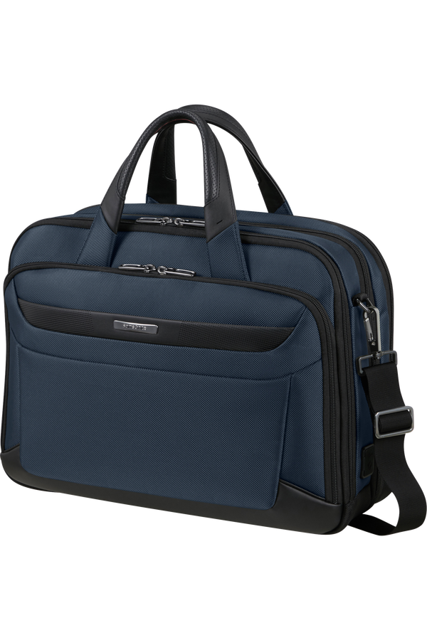 Samsonite Pro-Dlx 6 Bailhandle Expandable 15.6'  Blue