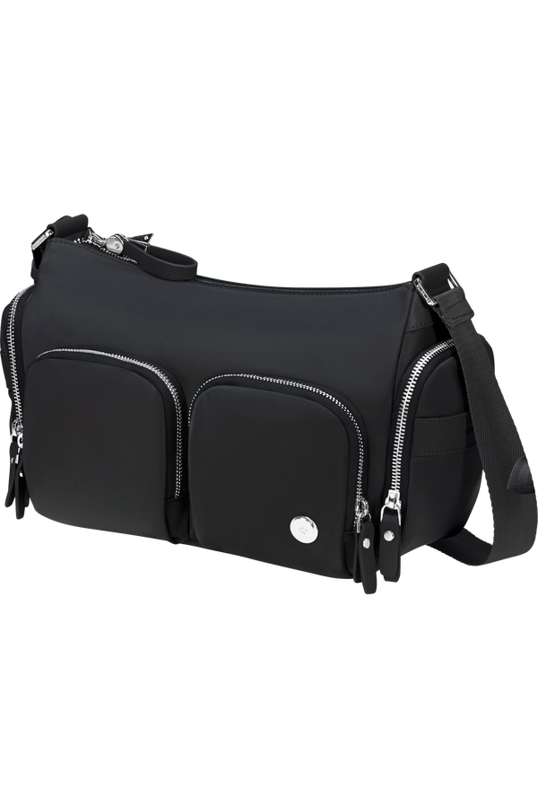 Samsonite Karissa Evo Shoulder Bag Multi Pkt  Black