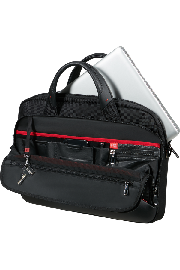 Samsonite Pro-DLX 6 Slim Briefcase 15.6'  Black