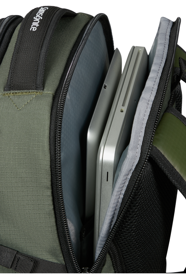 Samsonite Roadseeker Laptop Backpack M  Dark Olive