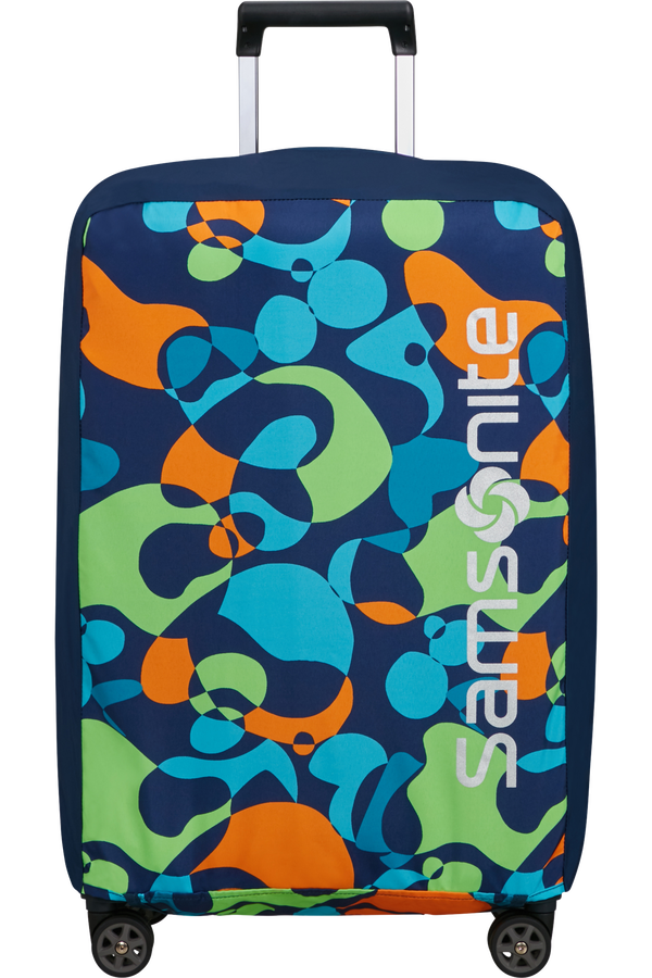 Samsonite Ta Revolution Foldable Luggage Cover M  Colorwave