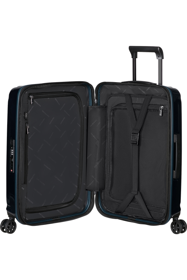 Samsonite Nuon Spinner Expandable 55cm  Metallic Dark Blue