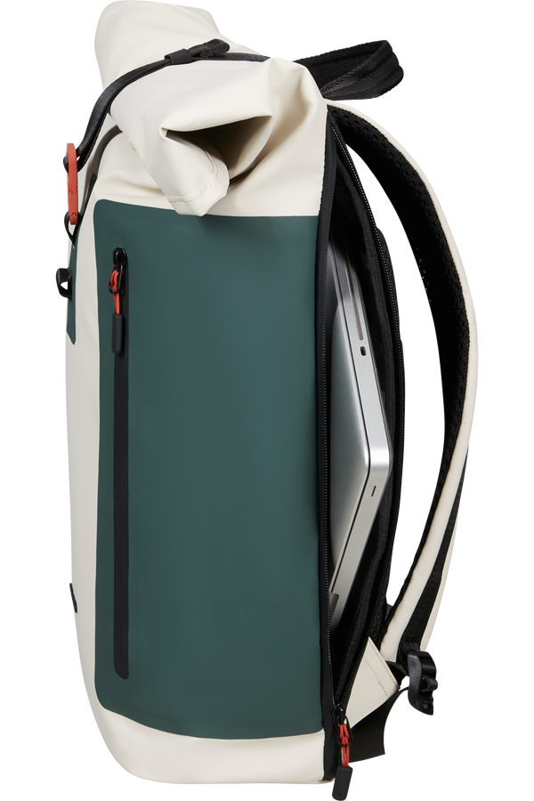 Samsonite Coatify Biz Rolltop Backpack 15.6'  Matt Quartz/Ivy