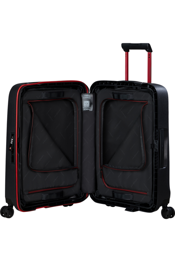 Samsonite Essens Spinner 55cm  Charcoal/Red
