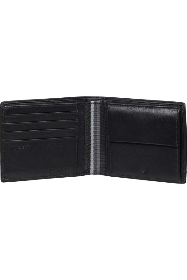 Samsonite Flagged Slg 015 - B 4CC+2C+C  Black