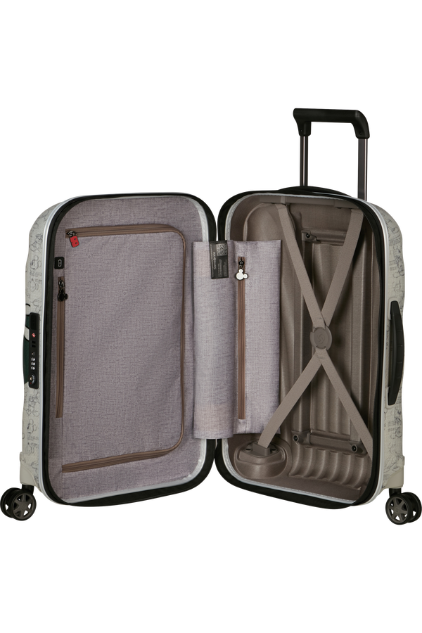 Samsonite C-Lite Disney Spinner Expandable 55cm Hello Mickey Mouse