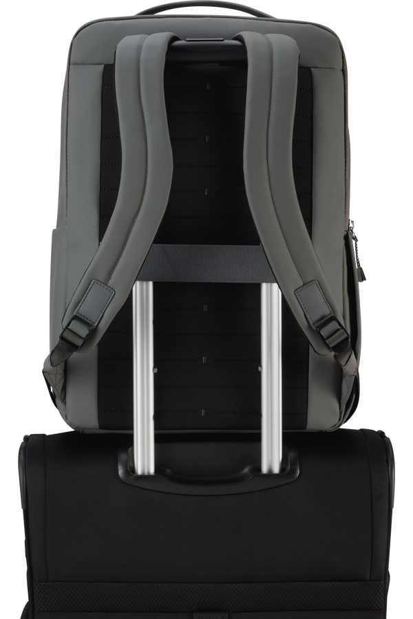 Samsonite Wander Last Backpack + CL. Comp 15.6'  Gunmetal Green