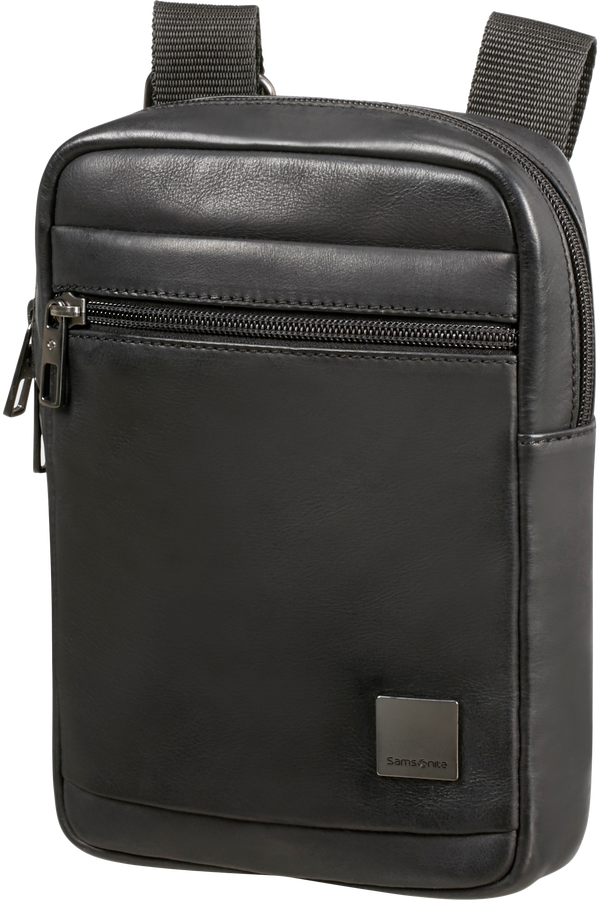 Samsonite Hip-Square Lth Crossover S  Black