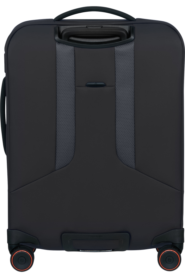 Samsonite Glazed Spinner Expandable 55cm  Black