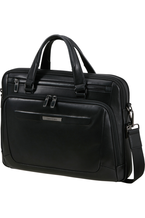 Pro-Dlx Leather Briefcase 15.6"