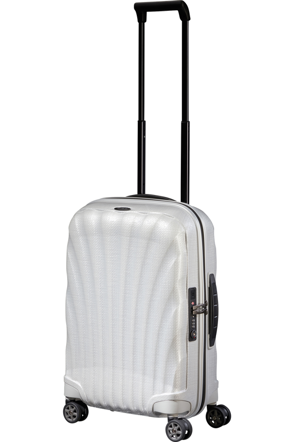 Samsonite C-Lite Spinner Expandable 55cm  Off White