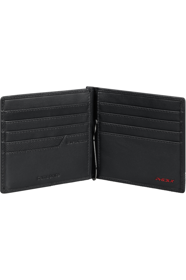 Samsonite Pro-Dlx 6 Slg 736 - 8CC H+MONEY CLIP+Z  Black