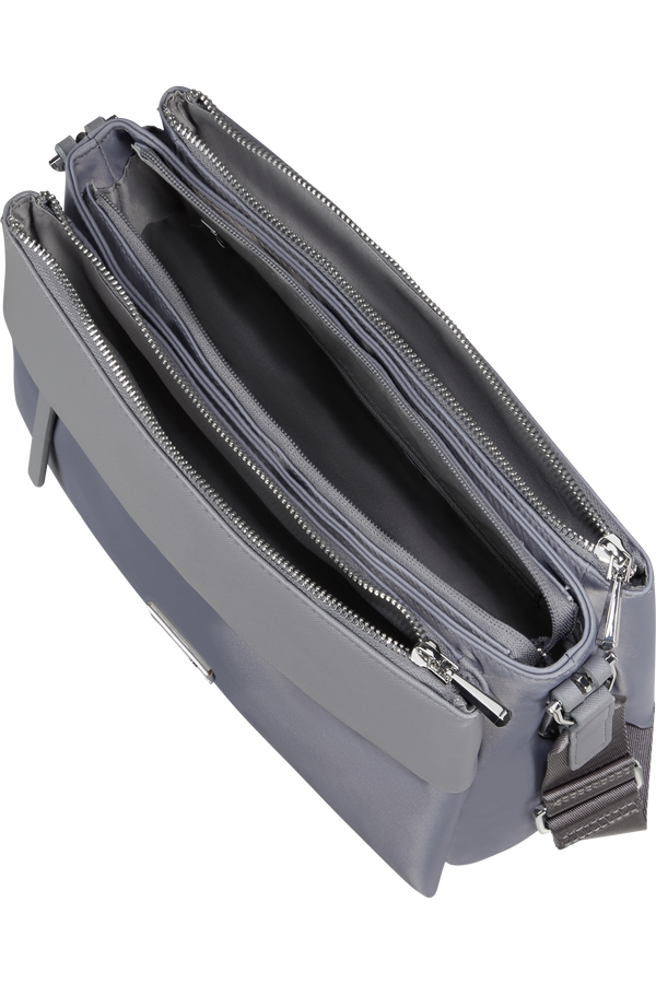 Samsonite Zalia 3.0 H.Shoulder Bag 3 Comp  Silver Grey