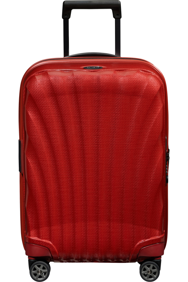 Samsonite C-Lite Spinner Expandable 55cm  Chili red