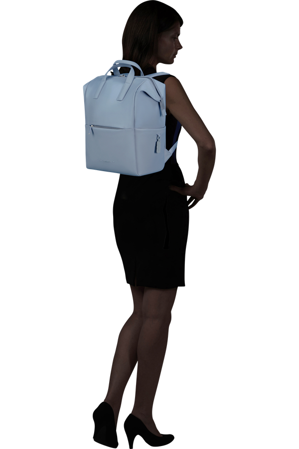 Samsonite 4Pack Laptop Squared Backpack 14.1'  Dusty Blue