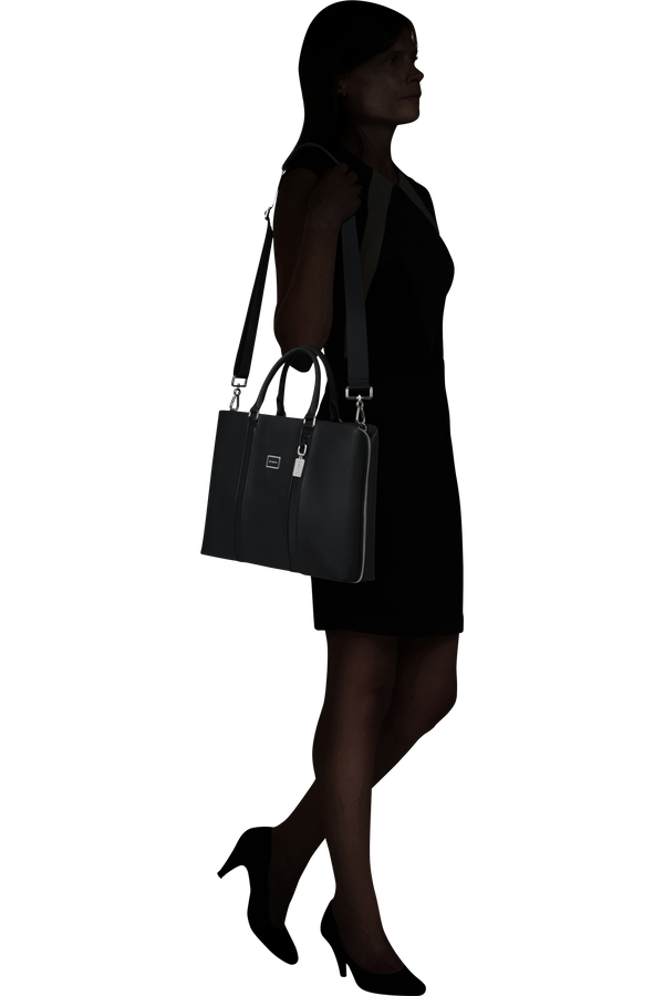 Image Biz Leather Briefcase 15.6"