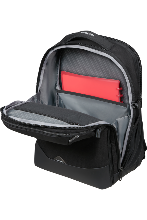 Samsonite Roadseeker Laptop Backpack Expandable L  Deep Black