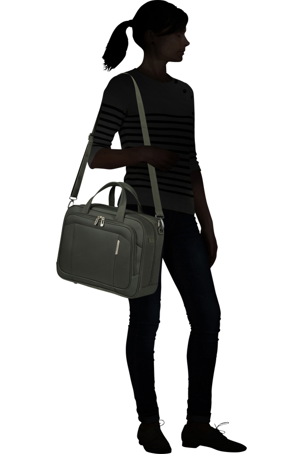 Samsonite Respark LAPTOP SHOULDER BAG  Forest Green