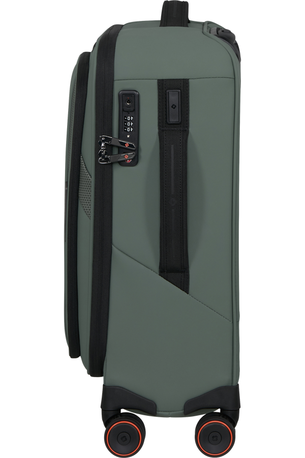 Samsonite Glazed Spinner Expandable 55cm  Sage green