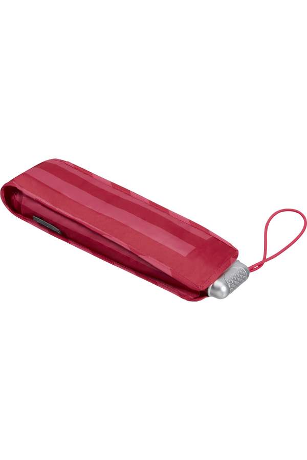 Samsonite Alu Drop S 3 Sect. Manual Flat  Tulip Fuchsia Stripes