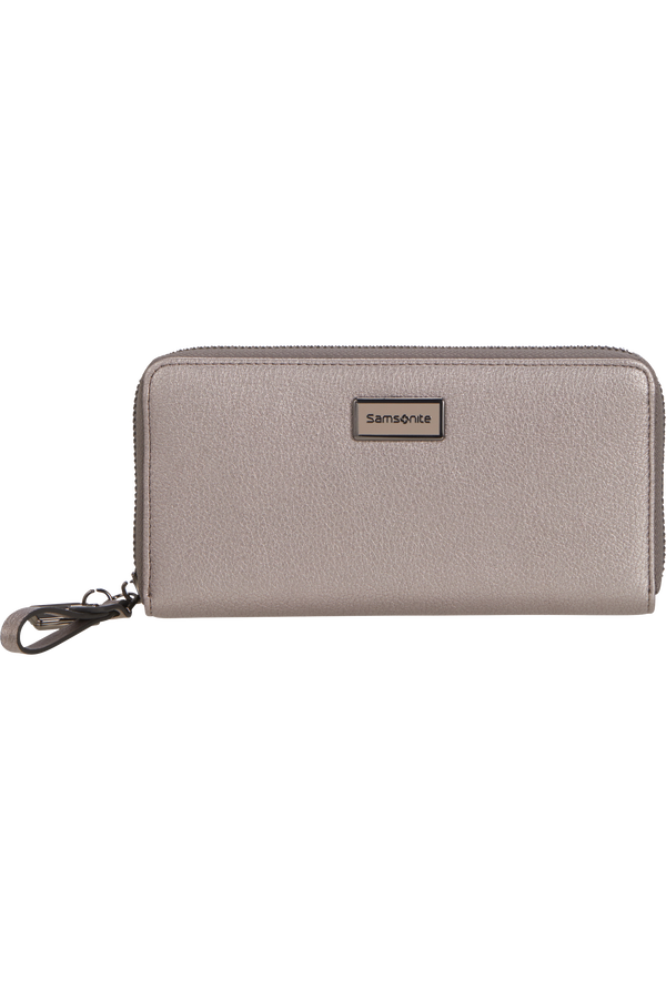 Samsonite Karissa 2.0 Slg 419 - L ZIP AROUND PU L  Silver