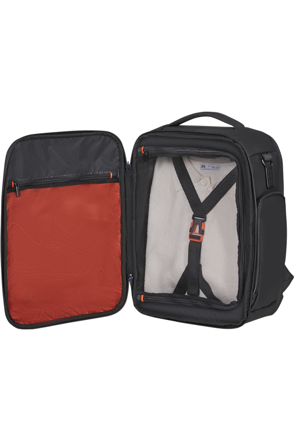 Samsonite Glazed Underseat Backpack S  Black