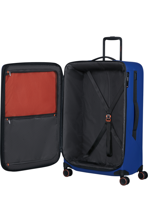 Samsonite Glazed Spinner Expandable 78cm  Electric Blue