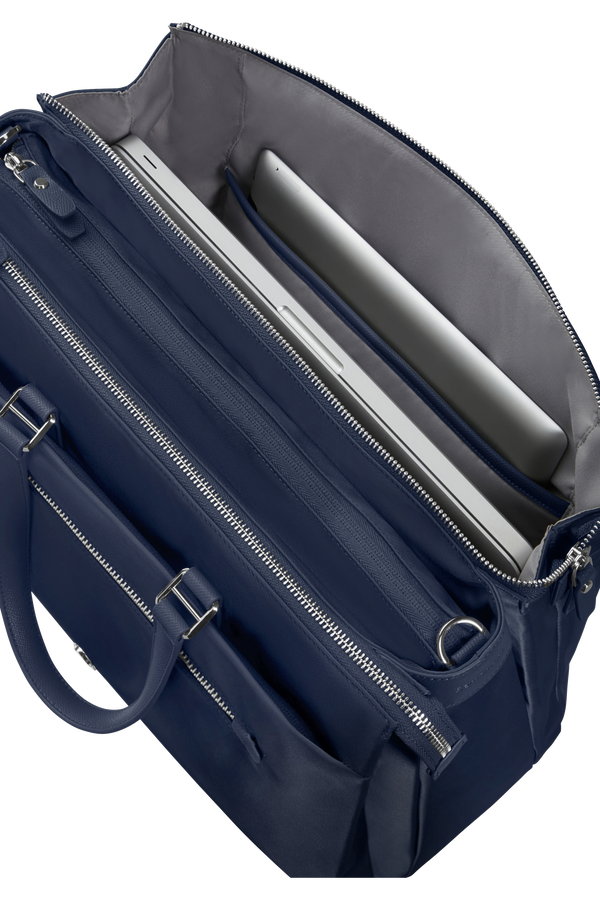 Samsonite Karissa Evo Org. Tote 14.1' 3 Comp  Blue Nights