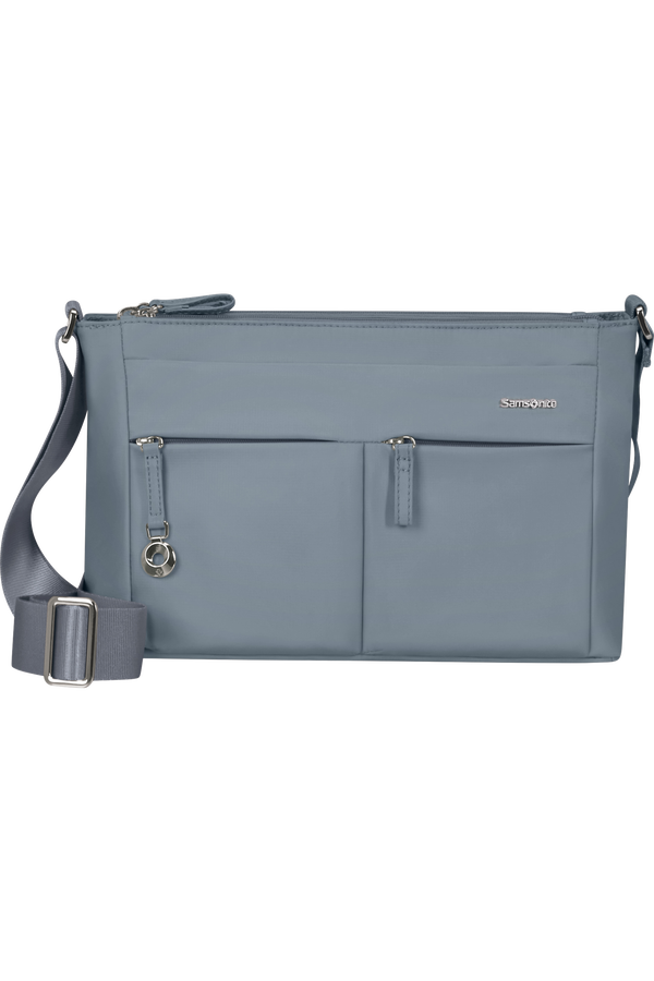Samsonite Move 5.0 Horiz. Shoulder Bag + Flap  Dusty Blue