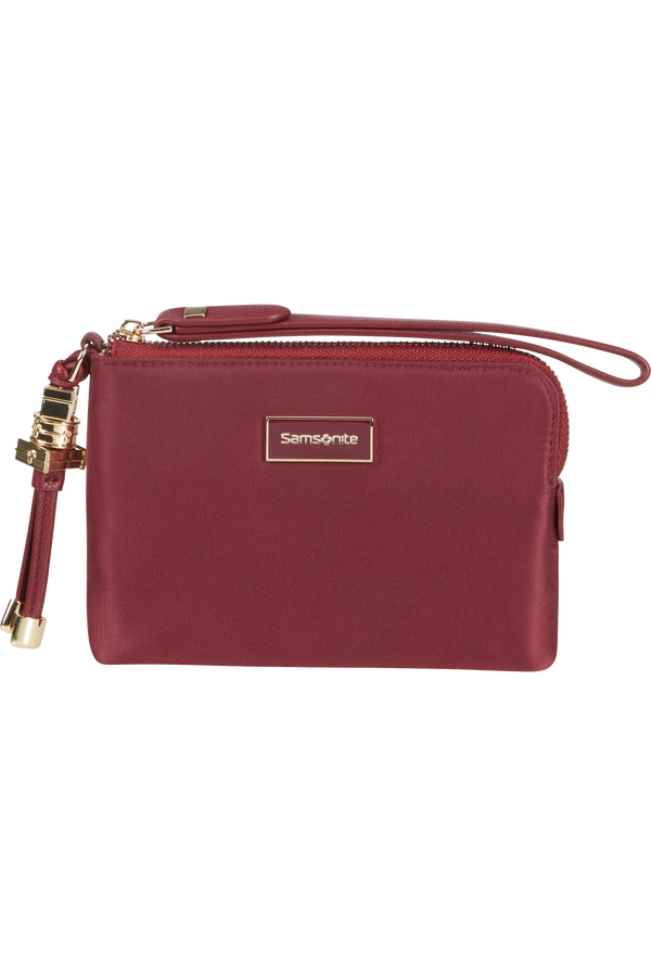 Samsonite Karissa Slg Flat Pouch 3CC  Dark Bordeaux