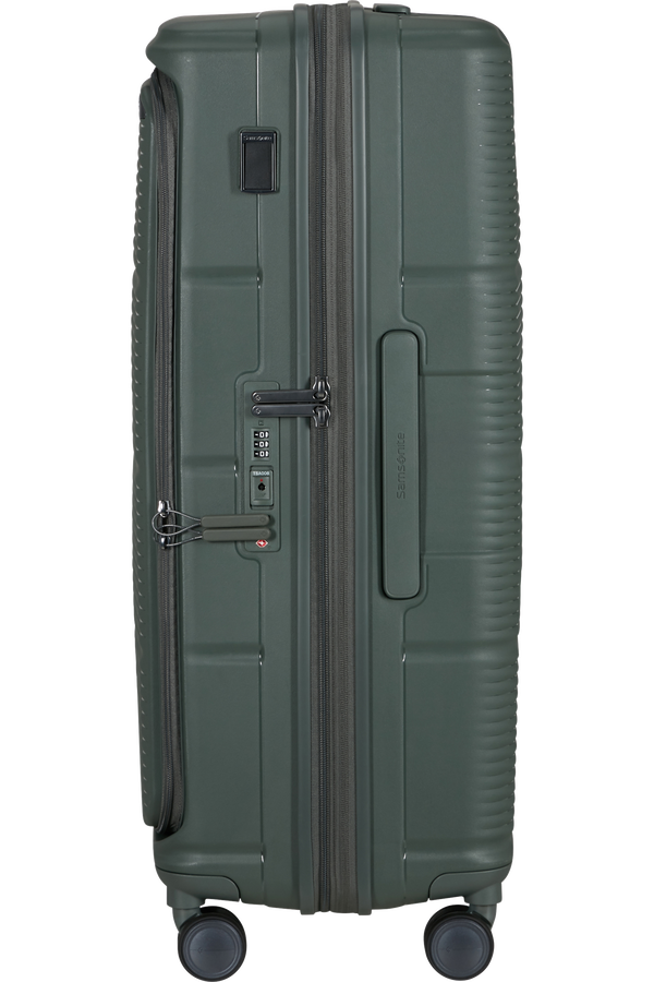 Samsonite Paralux Spinner Expandable Large Sp 75cm  Olive