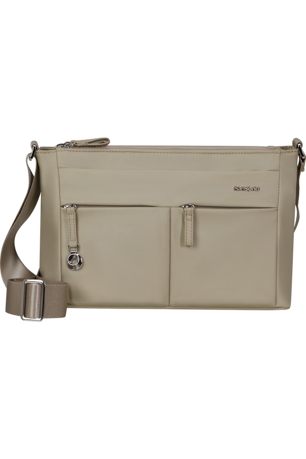 Samsonite Move 5.0 Horiz. Shoulder Bag + Flap  Stone Green