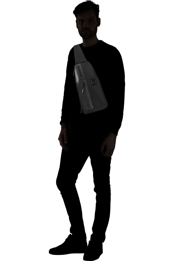 Samsonite Biz2go Slingbag M  Black