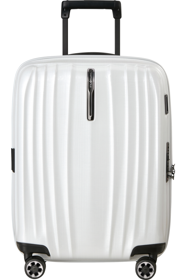 Samsonite Nexis Spinner Expandable Length 40cm 55cm  Cotton White