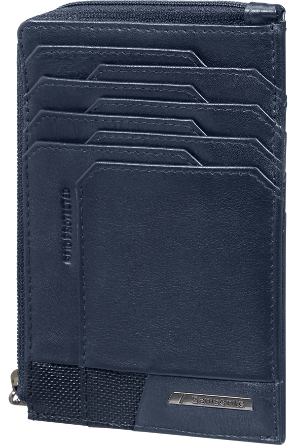 Samsonite Pro-Dlx 6 Slg 727-ALL IN ONE WALLET ZIP  Night Blue