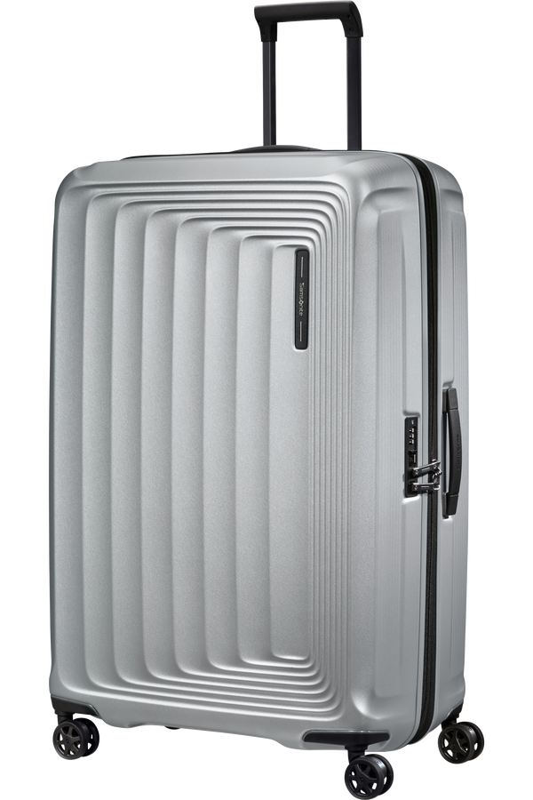 Samsonite Nuon Spinner Expandable 81cm  Matt Silver