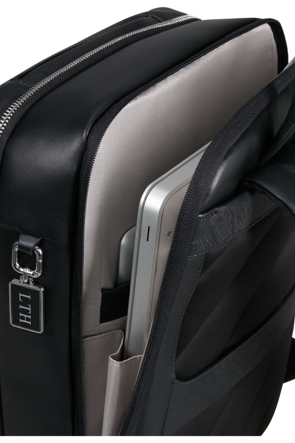 Image Biz Leather Backpack 14.1" | Samsonite Image Biz Leather Backpack 14.1'  Black