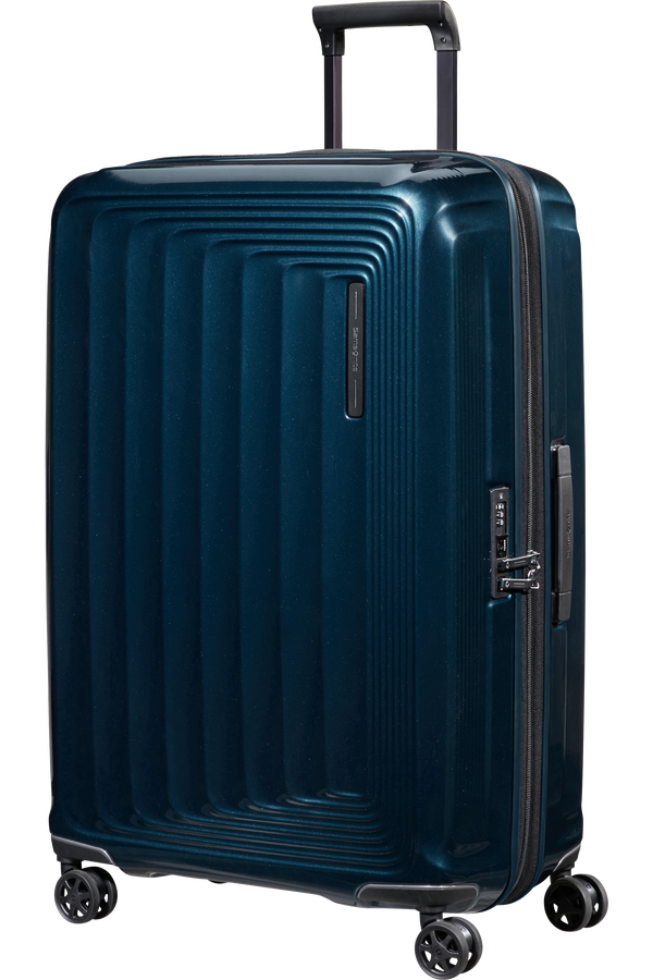 Samsonite Nuon Spinner Expandable 75cm  Metallic Dark Blue