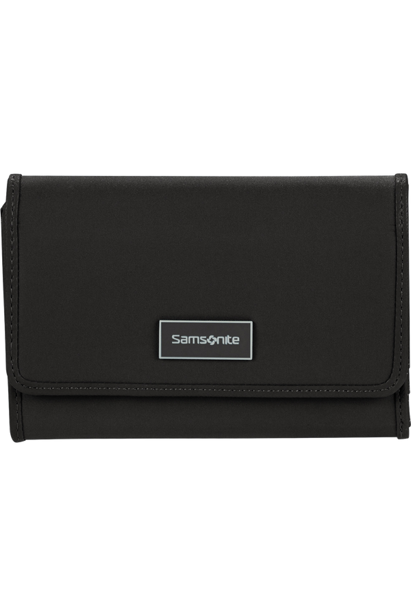 Samsonite Karissa Slg Wallet 12CC+ZIP EXT M  Black