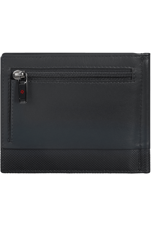 Samsonite Pro-Dlx 6 Slg 736 - 8CC H+MONEY CLIP+Z  Black
